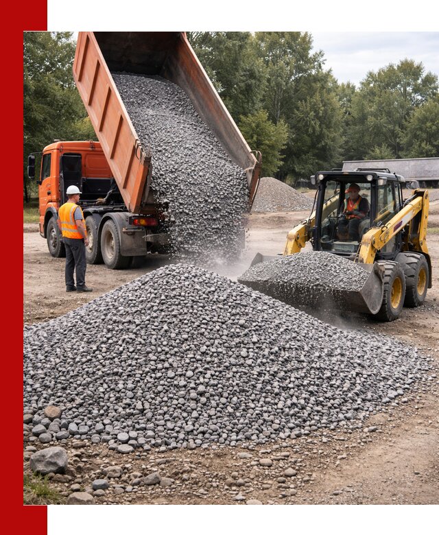 Купить гранитный щебень фракции 5–10 в Инте с доставкой