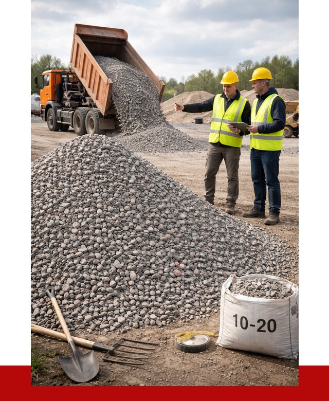 Гранитный щебень фракция 10-20 в Инте от 4260 руб.|ПРОНЕРУДИнт