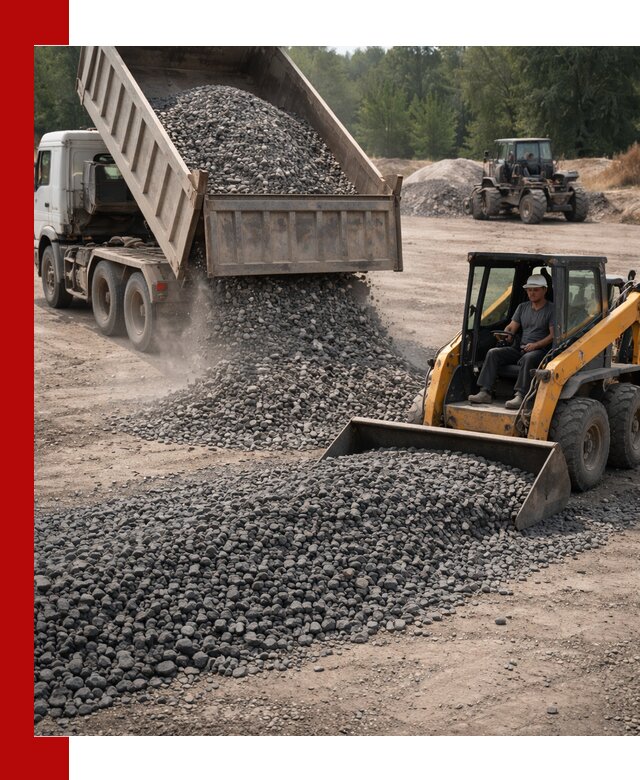 Гранитный щебень фракция 40-70 с доставкой в Инте