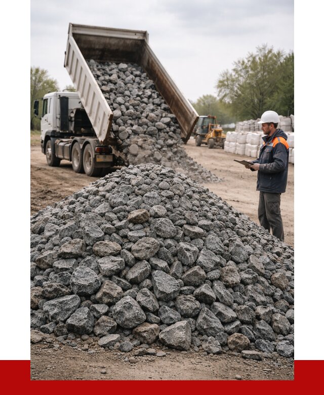 Гранитный щебень фракция 100-200 в Инте от 4260 р. ПРОНЕРУДИнт