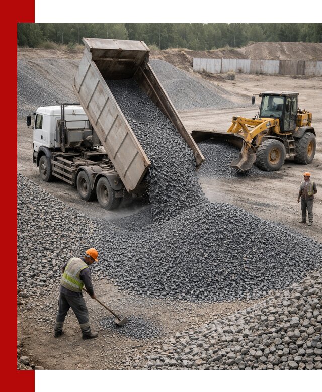 Щебень габбро-диабаз фр. 5-20 с доставкой в Инте