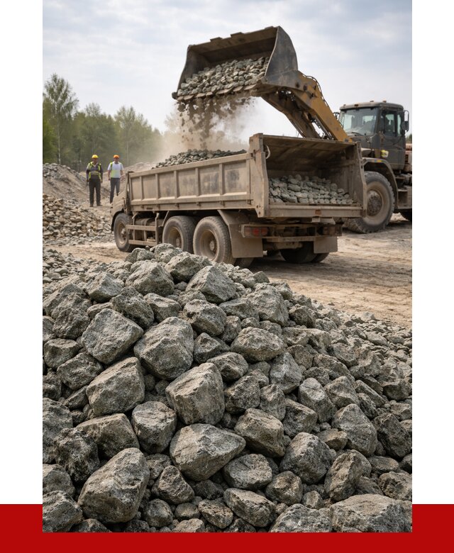 Щебень габбро диабаз фракция 70-150 в Инте от 2840 р.|ПРОНЕРУДИнт