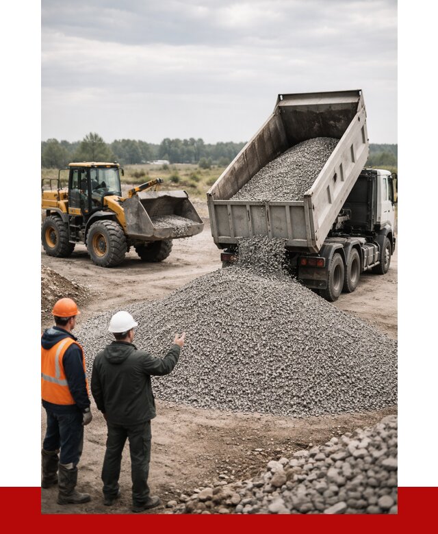 гравийный щебень фракция 3-10 в Инте от 3245 р. ПРОНЕРУДИнт