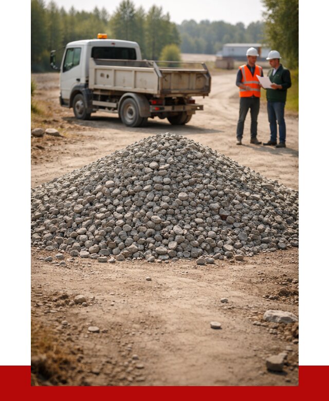 Гравийный щебень фракция 20-40 в Инте от 1217 р. | ПРОНЕРУДИнт