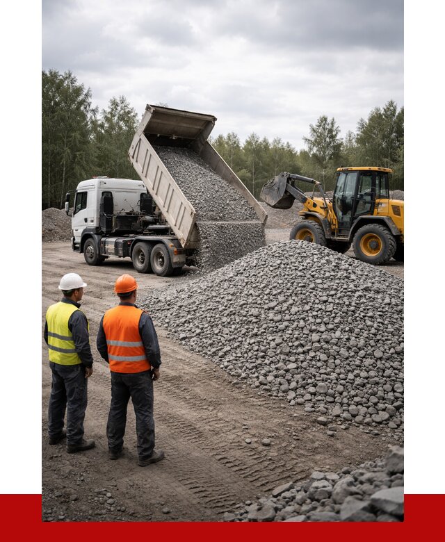 Гравийный щебень фракция 40-70 в Инте от 9635р | ПРОНЕРУДИнт