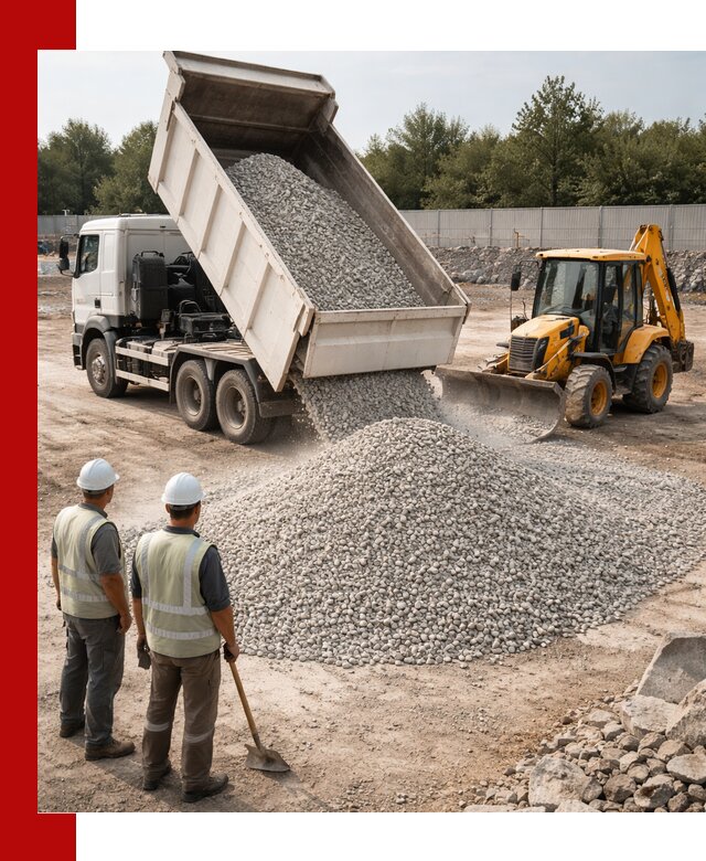 Купить известняковый щебень фракции 5–10 мм с доставкой в Инте