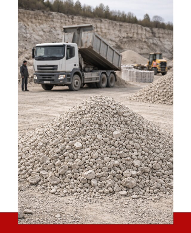 Известняковый щебень фракция 5-20 в Инте, 4260 р. ПРОНЕРУДИнт