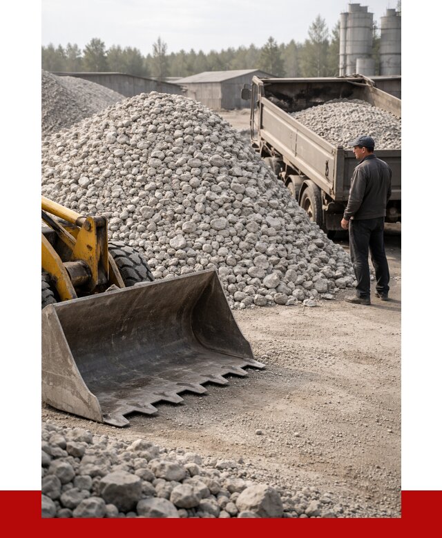 Известняковый щебень фракция 40-70 в Инте от 4260 р. | ПРОНЕРУДИнт