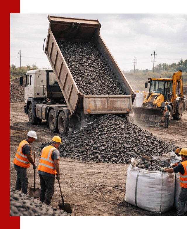 Шлаковый щебень фракция 40-70 с доставкой в Инте