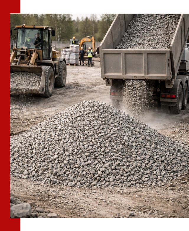 Вторичный щебень фракции 5-20 в Инте — доставка и продажа крупнотоннажно