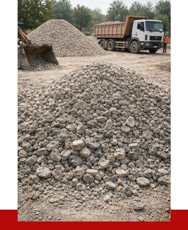 Вторичный щебень фракция 20-40 в Инте от 2231 р ПРОНЕРУДИнт