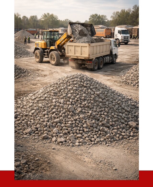 Вторичный щебень фракция 40-70 в Инте от 1765 р, ПРОНЕРУДИнт