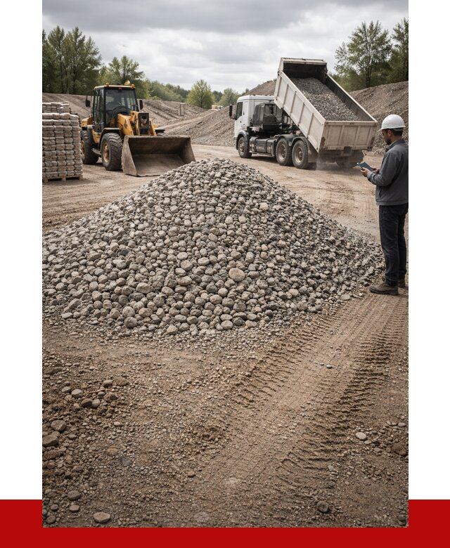 Купить бетонный щебень в Инте, от 3245 р. ПРОНЕРУДИнт