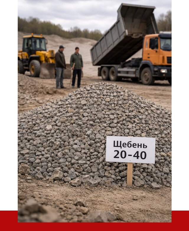 Бетонный щебень фракция 20-40 в Инте от 2485 р. | ПРОНЕРУДИнт