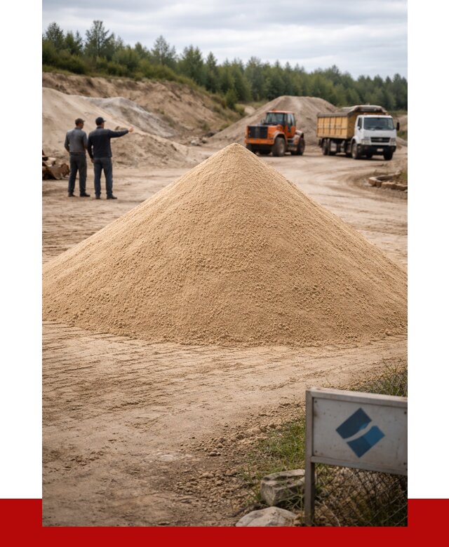 Карьерный песок навалом в Инте от 1826 р. | ПРОНЕРУДИнт