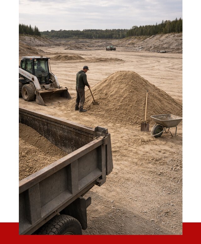 Карьерный песок среднезернистый в Инте, от 2231 р. ПРОНЕРУДИнт