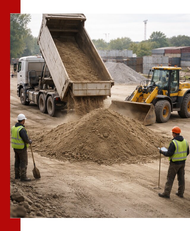 Доставка и продажа пескогрунта оптом и в розницу в Инте