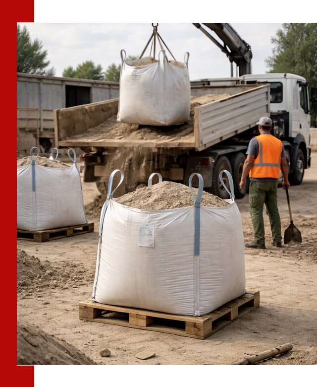 Доставка песка в биг бег в Инте быстро и без лишних хлопот