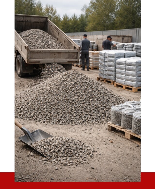 Гравий фракция 5-20 в Инте купить от 2333 р. ПРОНЕРУДИнт