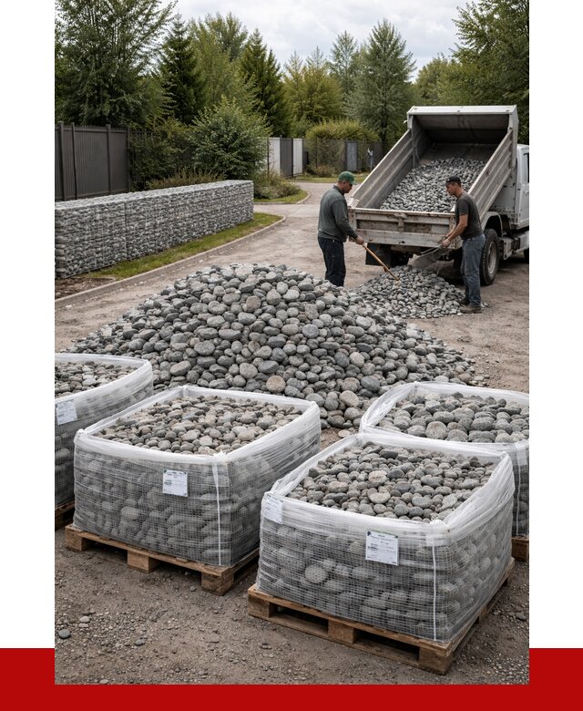 Камень для габионов в Инте от 4260 р. за куб | ПРОНЕРУДИнт