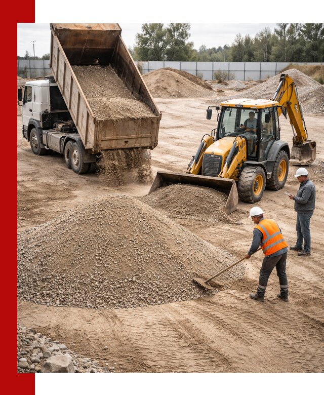 Поставка и доставка ПГС С4 в мешках и самосвалах в Инте