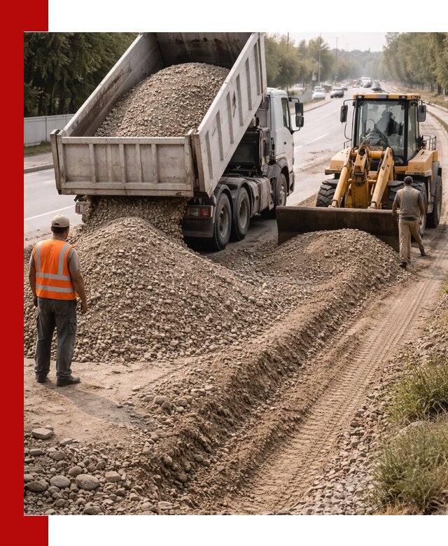 Опгс для устройства дорог и подсыпки в Инте