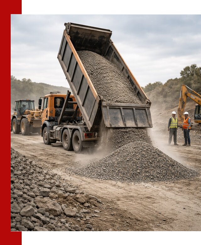 Щебёночно-песчаная смесь ЩПС С1 с доставкой в Инте