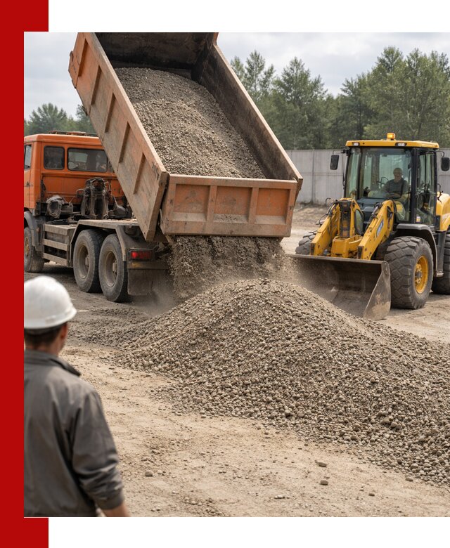 Доставка щпс С8 самосвалами в Инте от производителя