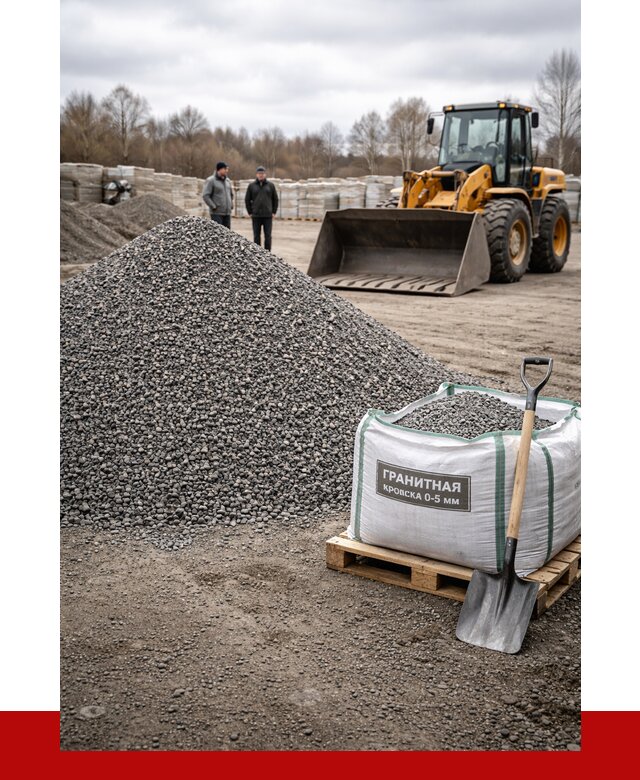 Купить гранитную крошку в Инте от 4868 р. с доставкой | ПРОНЕРУДИнт