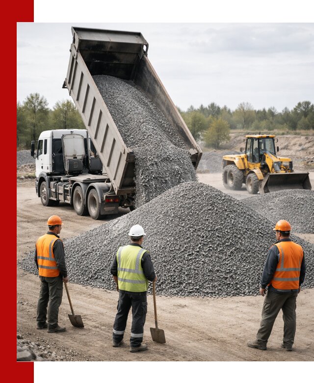 Доставка и продажа гранитной крошки в Инте