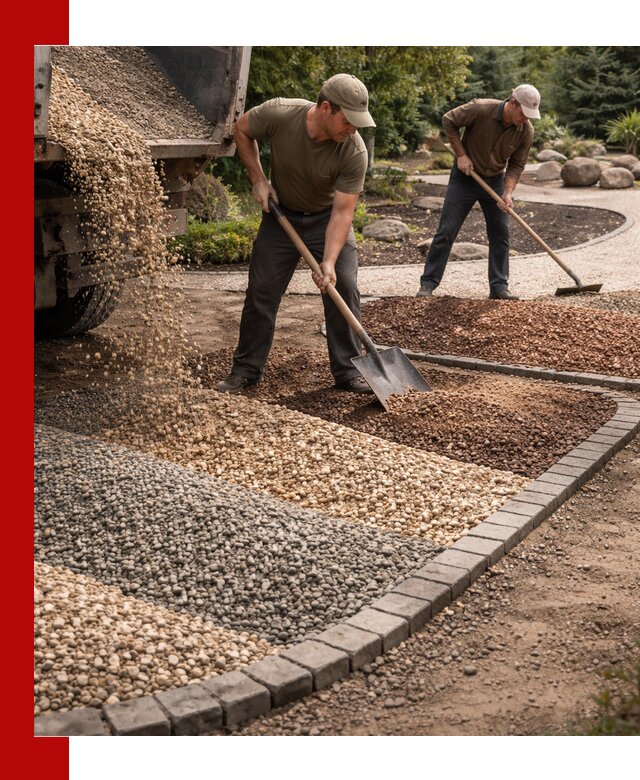 Декоративная крошка для ландшафта в Инте — продажа и доставка