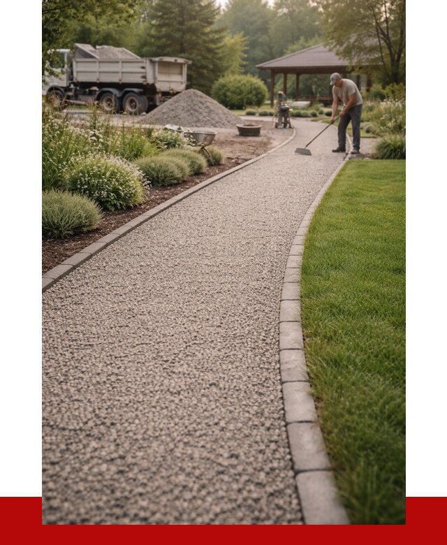 Каменная крошка для дорожек в Инте от 3245 р. | ПРОНЕРУДИнт