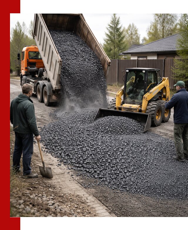 Крошка габбро с доставкой в Инте для строительных работ