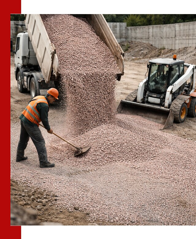 Крошка розовый гранит с доставкой в Инте от производителя