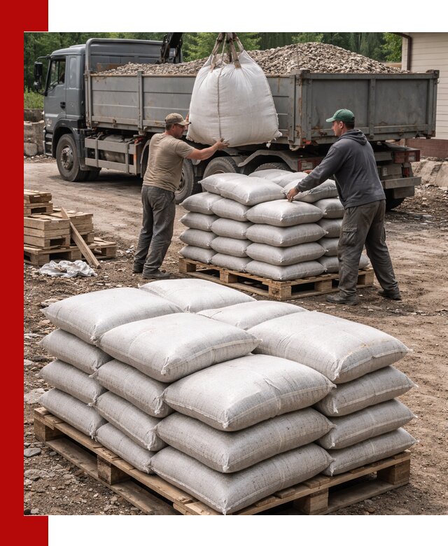 Керамзит в мешках с доставкой в Инте от компании-поставщика