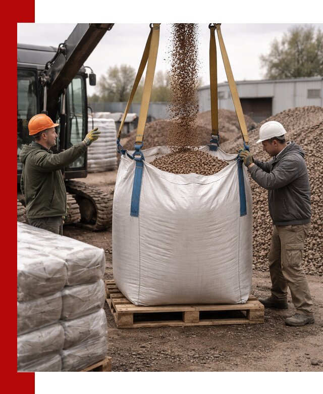 Керамзит в биг-бегах с доставкой в Инте