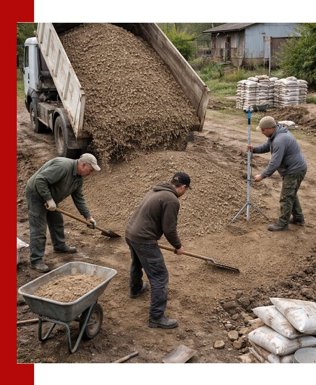 Керамзитовый песок с доставкой в Инте оптом и в розницу