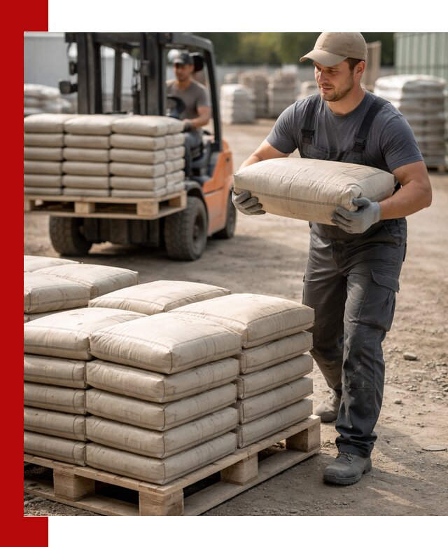 Доставка цемента в мешках оптом и в розницу в Инте