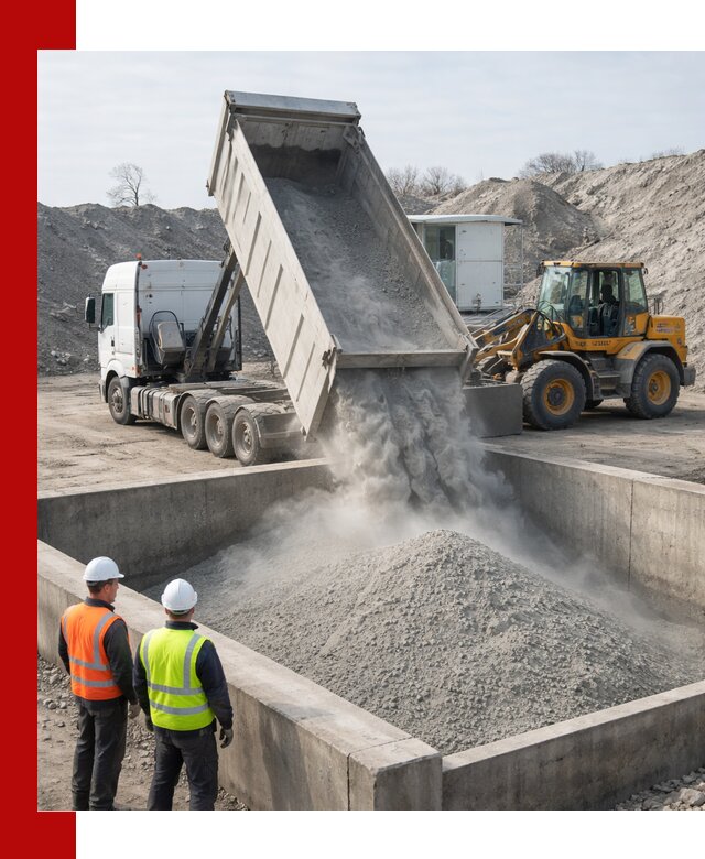 Доставка цемента навалом в Инте крупными партиями