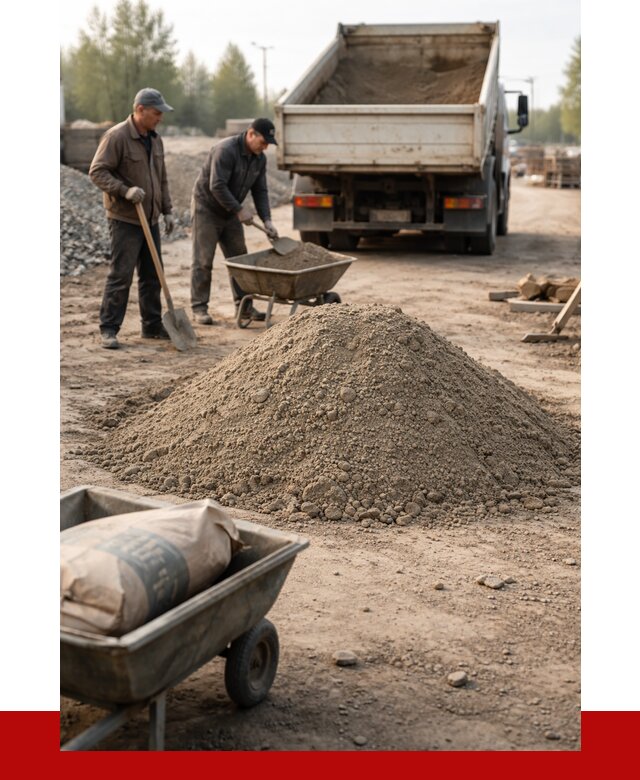 Цементно-песчаная смесь М150 в Инте от 4767 р. | ПРОНЕРУДИнт