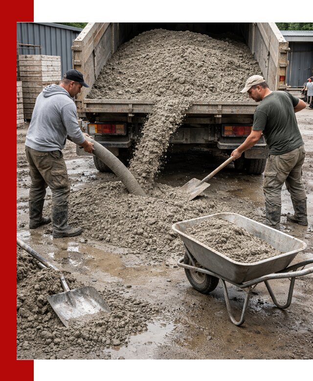 Цементно-песчаная смесь М150 доставка в Инте