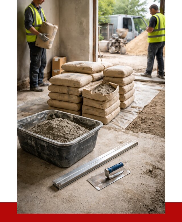 Купить сухую смесь для стяжки в Инте от 4564 р. | ПРОНЕРУДИнт