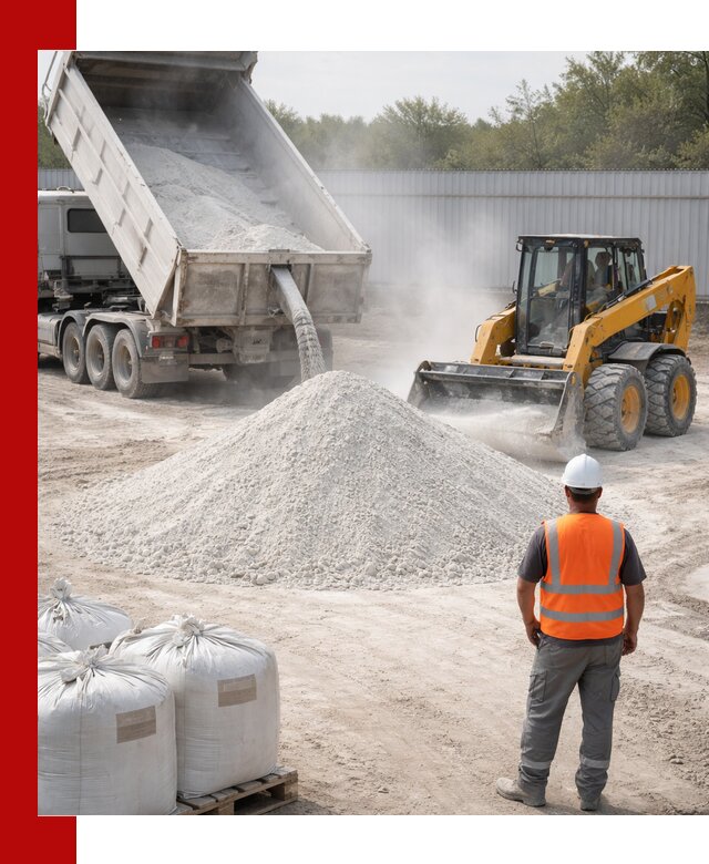 Доставка и продажа известняковой муки в Инте