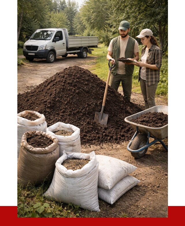 Купить грунт с доставкой в Инте от 4564 р. за м3 | ПРОНЕРУДИнт