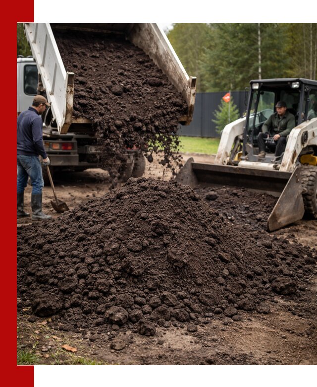 Плодородный грунт с доставкой в Инте для садов и огородов