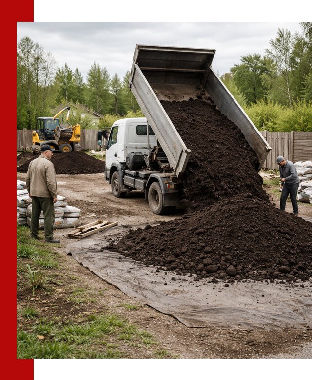 Доставка качественного почвогрунта в Инте оптом и в розницу