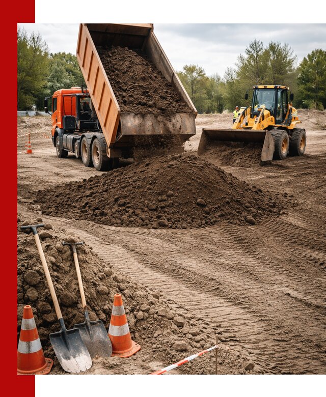 Поставка и доставка планировочного грунта в Инте