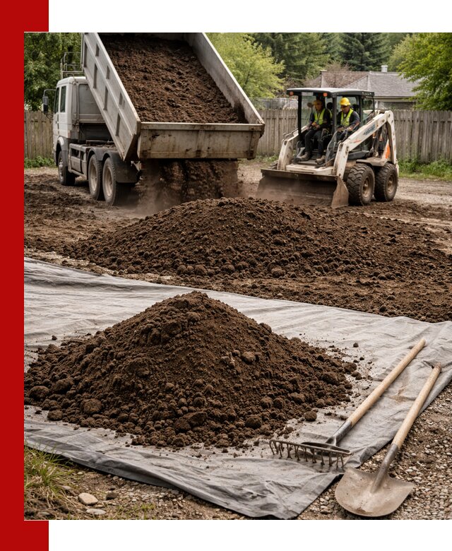 Грунт для отсыпки участка с доставкой в Инте