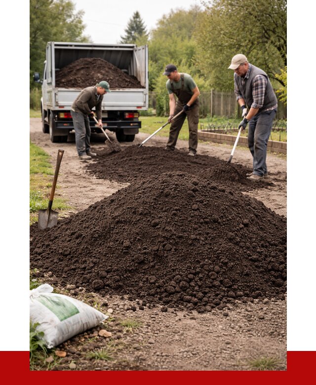 Купить землю для огорода в Инте от 3245 р./куб | ПРОНЕРУДИнт