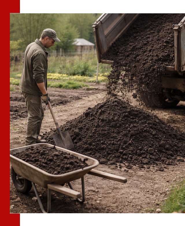 Доставка качественной земли для огорода в Инте